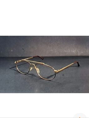 Advantage Eyewear 9701  eyeglass Frame Gold Brown Men
